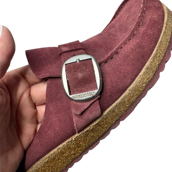 Birkenstock | Buckley Clog in Burgundy Suede 41 - Picture 7 of 10